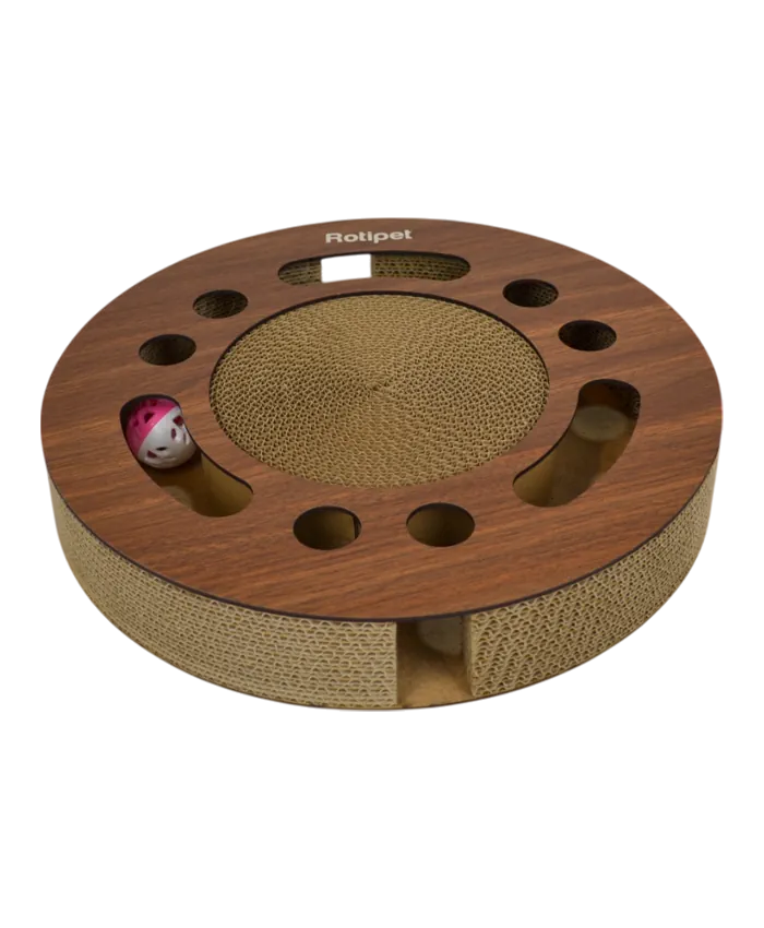 Kugelbahn interaktiv (WHEEL) aus Wellpappe